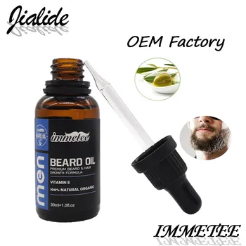 

New Beard Oil 30Ml Softened Beard Maintenance Care Lotion Dropper Bottle Factory Wholesale Men's Special