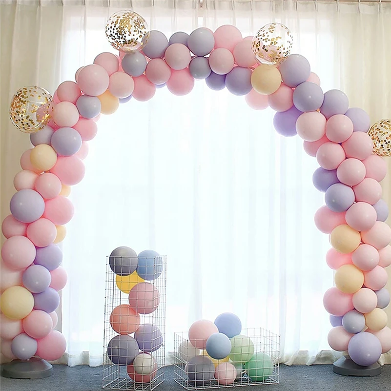 Topbeautybar 5 дюймов латексные шары макарун розовый цвет Свадебные Воздушные шары вечерние воздушные гелиевые воздушные шары на день рождения