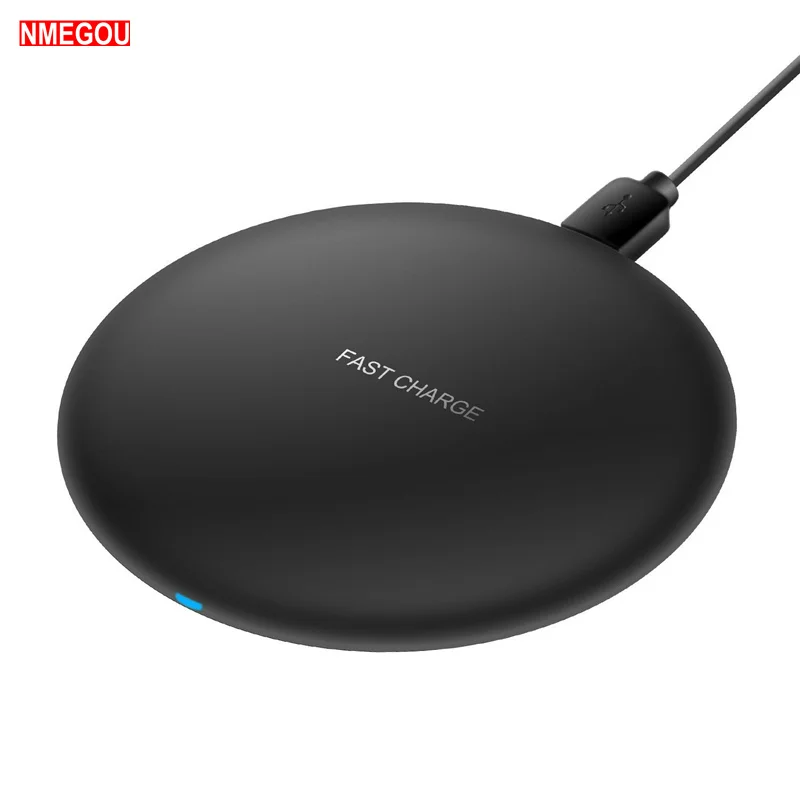 

Fast Wireless Charger for IPhone X XR XS Max 8 Plus Qi Quick Charge for Samsung Galaxy Note 9 8 S8 S9 Xiaomi Charging Induction