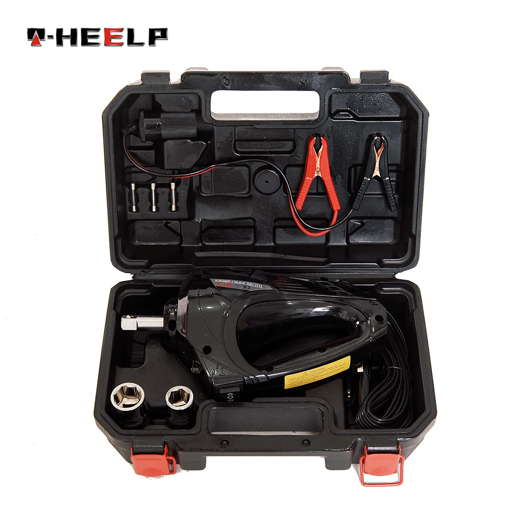 E-HEELP 480N 12V Car Electric Wrench Impact Socket WIth Led Light Auto Tyre Change Tools Jack Automotive Repair Tool |