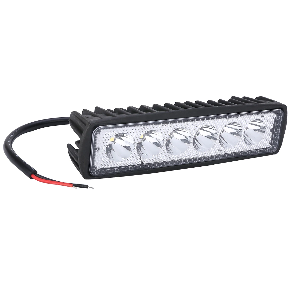 1 шт. 6LED 18W 6000K авто грузовой рабочий светильник бар фара противотуманная