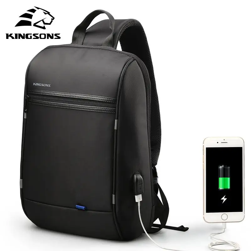 Kingsons модный рюкзак, мужской рюкзак, 15,6 дюймов, рюкзак для ноутбука, Mochilas, Мужская школьная сумка для мальчиков-подростков, рюкзак - Цвет: KS3165W