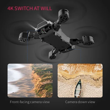 

Wifi GPS Camera Drone Aircraft Foldable Quadcopter Selfie HD Camera WIFI 1080P Dual Camera Follow Me New Drone Quadcopter