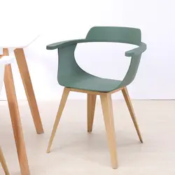 Скандинавский Инс поручень пластиковый стул столовая стулья для столовой ресторанная мебель для гостиной кухни спальни пластиковые