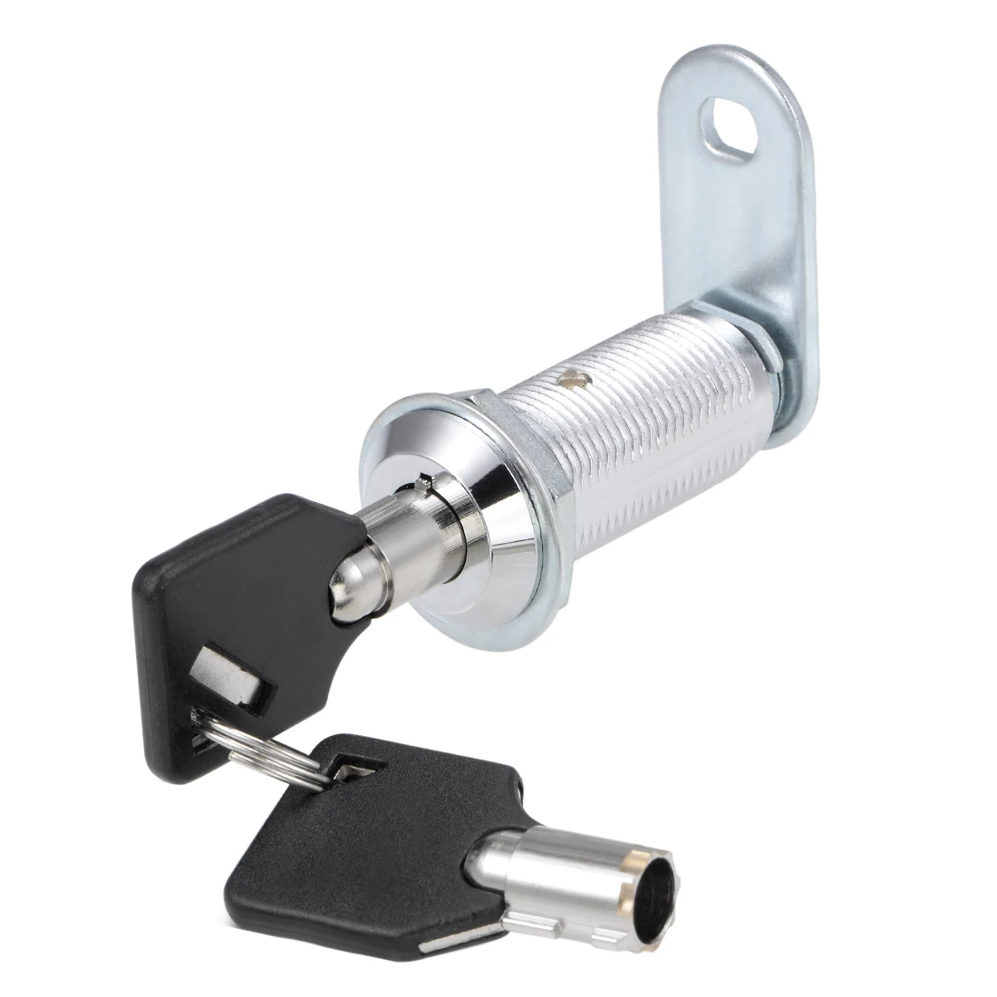 Uxcell трубчатый cam lock 40 мм цилиндр Длина хромированная отделка разные ключи