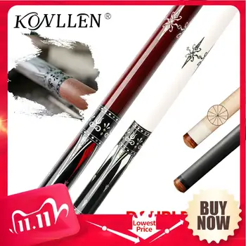 

KONLLEN JF Pool Cue 12.5mm Solid Wood Shaft/Carbon Fiber Shaft Butt Inlaid Carbon Fiber Sheet Abalone Shell Inlay Billiards Kit