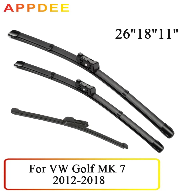 Фото Набор щёток стеклоочистителя APPDEE для VW Golf MK 7 2012- 2018 2017 2016 26 