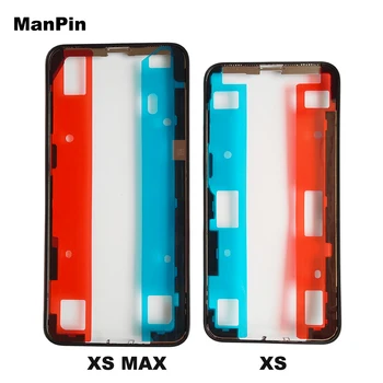

Bezel Frame for iPhone XS MAX XS LCD Touch Screen Middle Frame Housings With Sticker Tape Mobile Phone Replace Parts 5Pcs/lot