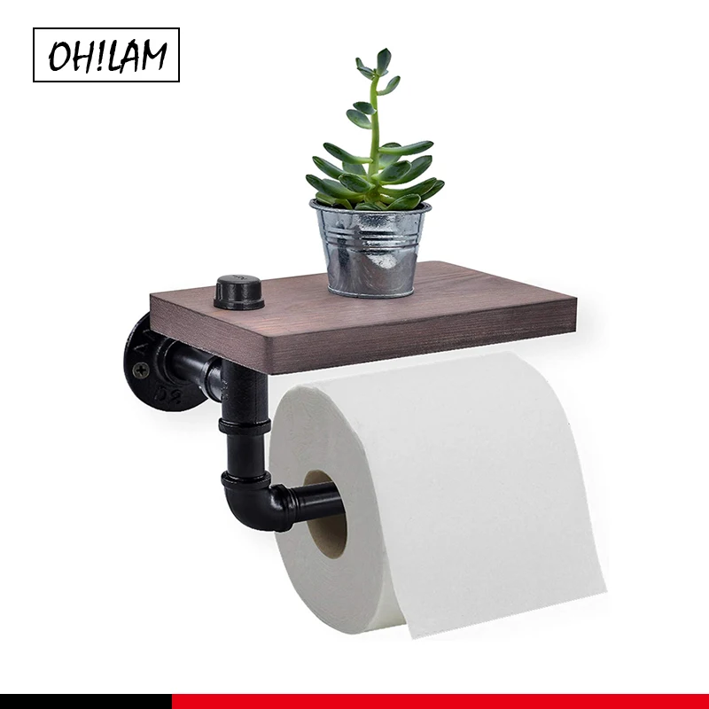 Industrial Farmhouse Paper Towel Stand