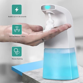 

Automatic Foam Soap Dispenser Hand Free Sensing Foam Soap Dispenser Touchless Smart Induction Foam Dispenser Bathroom Kitchen