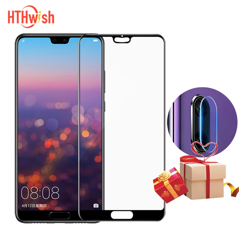Закаленное стекло для Huawei P20 Lite Pro защитное Защита экрана стеклянная пленка