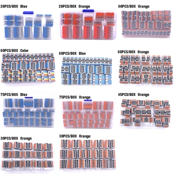 

Box Type Cable Connector In Box Terminal Block Compact Universal Home Lighting Wire Connector For Indoor Hybrid Quick Connector
