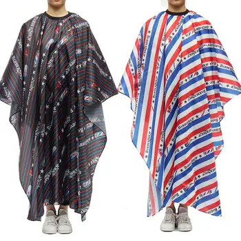 

Comfortable Haircut Hairdressing Chambray Apron Polyester Hair Styling Design Supplies Salon Barber Skin Friendly Gown Apron