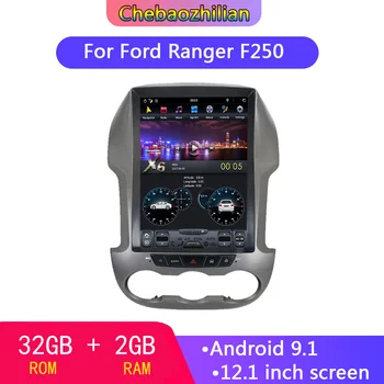 

12.1 inch Android 9.1 Tesla Car Radio 32G GPS Navigation For Ford Ranger F250 2012-2016 DVD multimedia DVD player