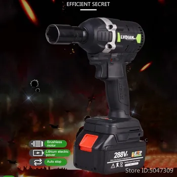 

Cordless Electric Wrench Impact Driver Socket Wrench 30N.m 288VF 19800mAh Lithium Battery Hand Drill Installation Power Tools