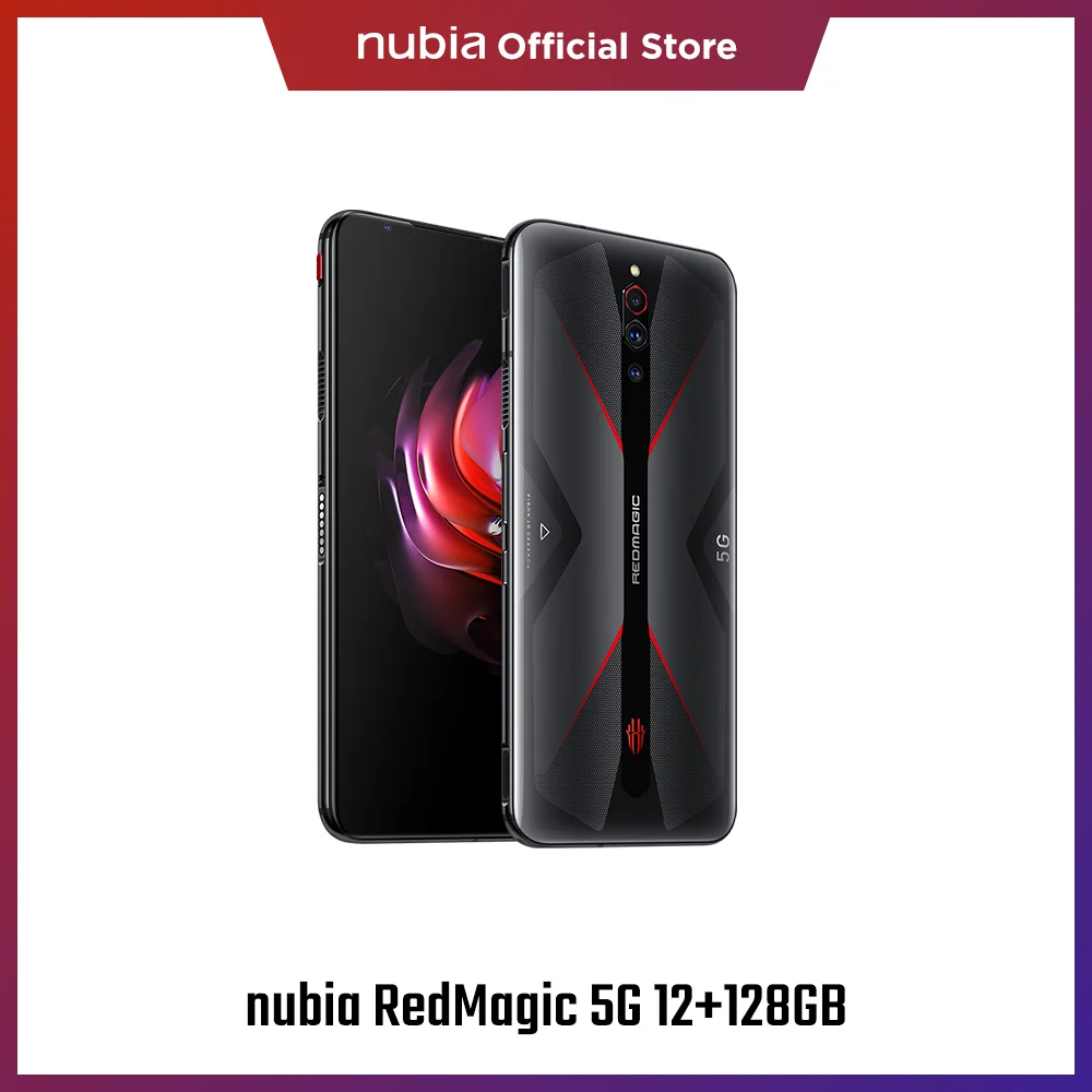 Nubia RedMagic смартфон с 5 5-дюймовым дисплеем процессором Snapdragon 865 ОЗУ 12 Гб ПЗУ 128 ГБ 144