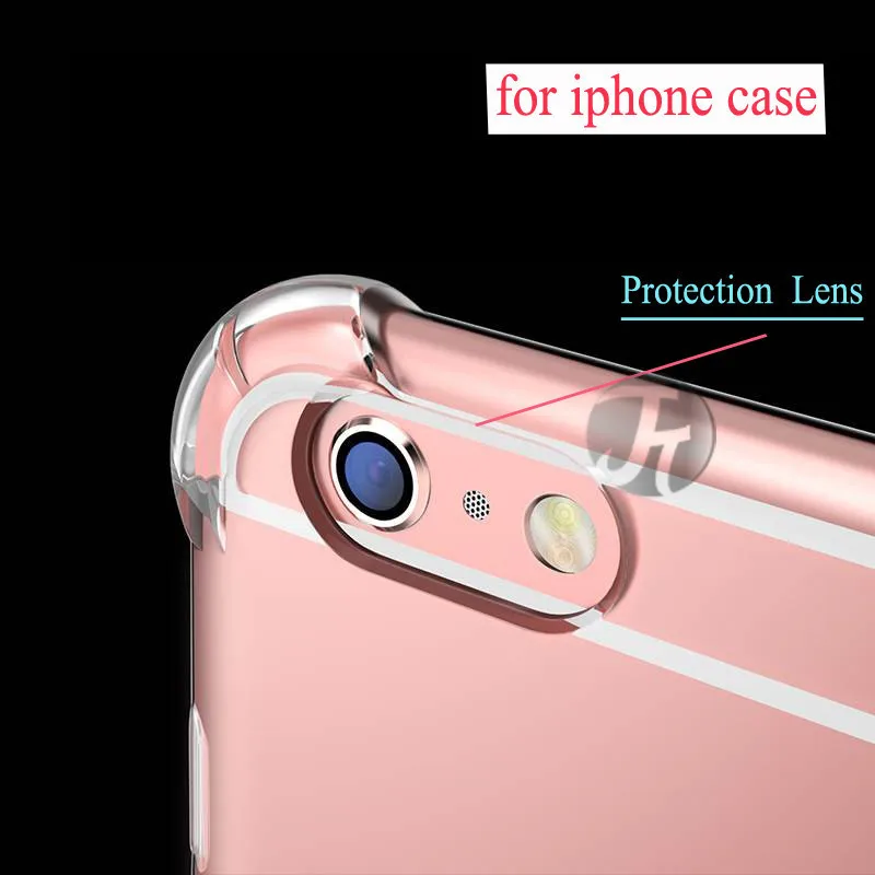 Прозрачный противоударный чехол для телефона iphone 11 pro max Xs 6 s xr iPhone X XS MAX XR 7 S 8 Plus 5se