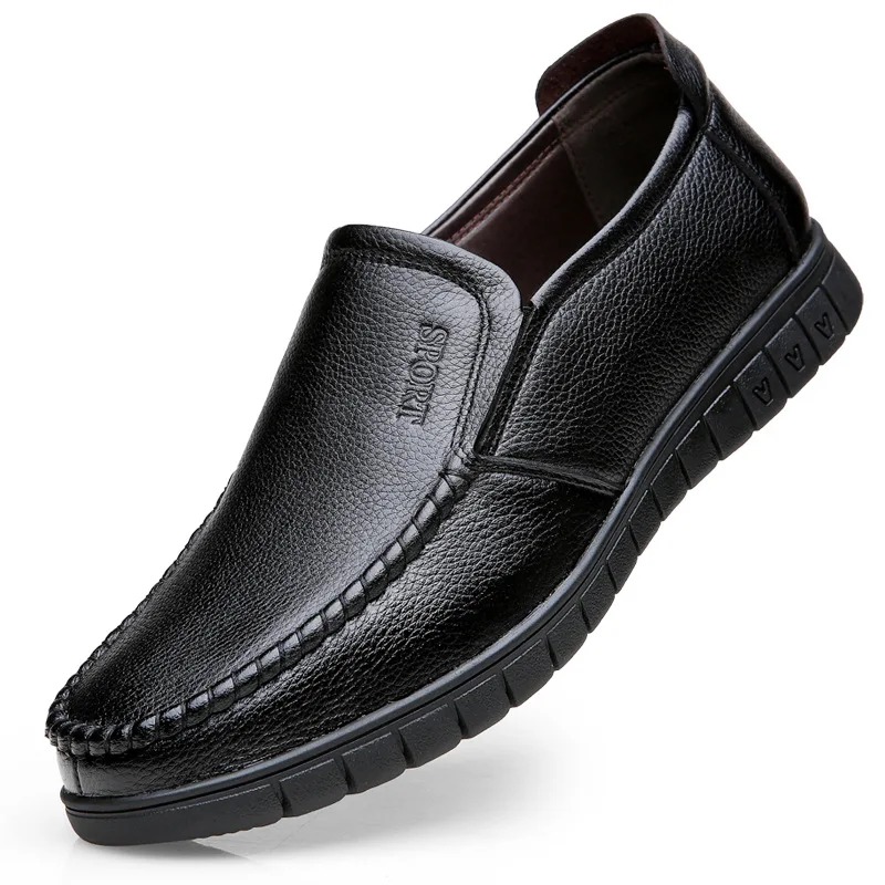 Обувь в британском стиле Бизнес Для мужчин кожаные туфли мужская обувь; модельная обувь; мужские для Для мужчин обувь Туфли без каблуков острый носок официально-Деловое платье обувь