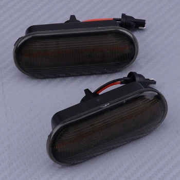 

DWCX 2PCS 3W Dynamic Flowing LED Side Marker Signal Light 12V Fit For VW Golf Jetta Bora GTI R32 MK4 Passat B5 New Beetle 2002
