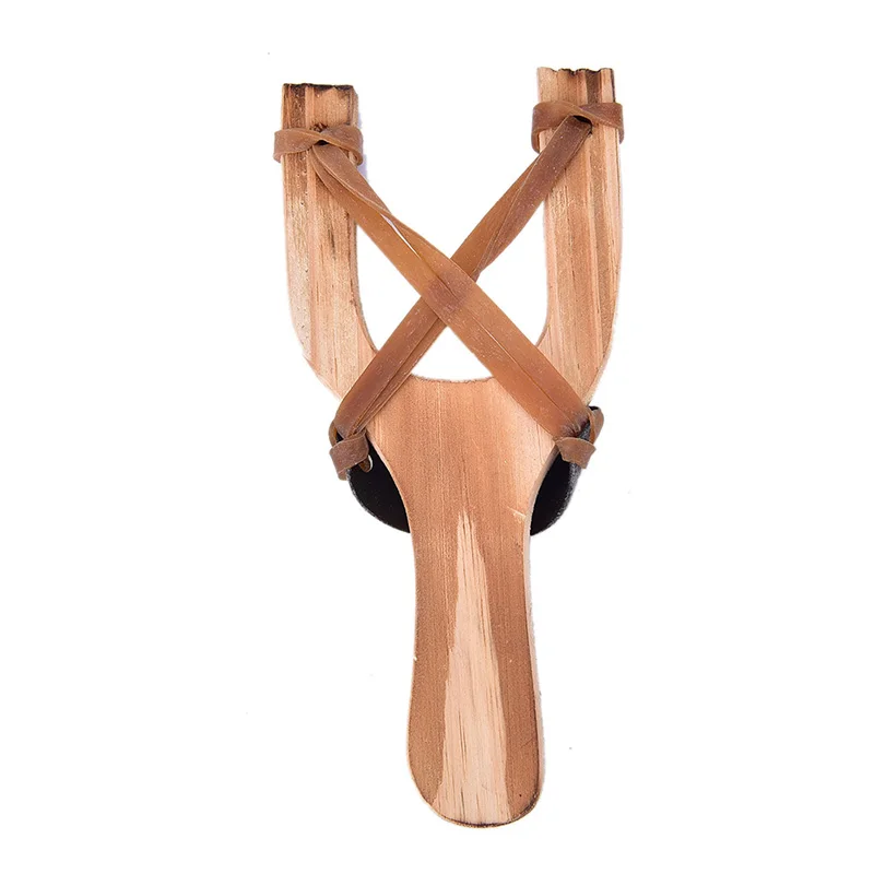 Powerful Slingshot Rubber Band Catapult Toys Wood Made Game Tool Outdoor Sports Accessories | Спорт и развлечения