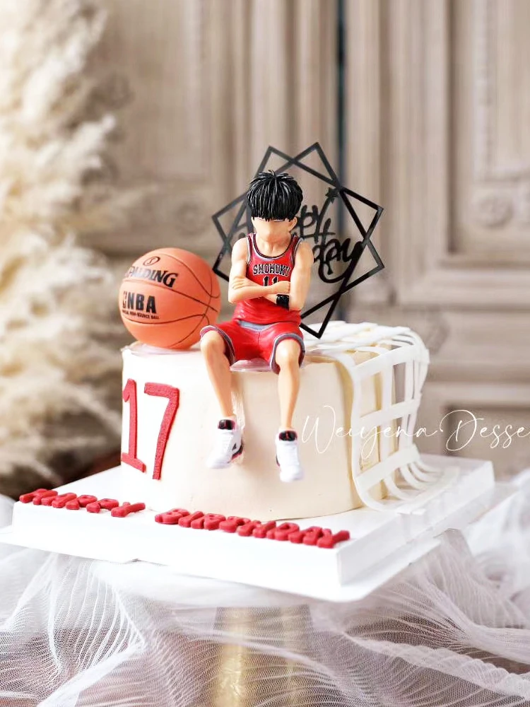 Decoration De Gateau D Anniversaire Pour Homme Beau Garcon De Basket Ball Decoration De Fete Cadeaux Adorables