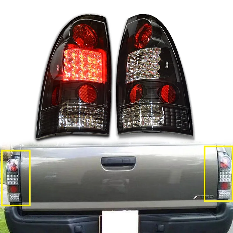 

Led Tail lights Fit For Toyota Tacoma 2005-2015 Pickup car Rear Tail Lamps Lamp Brake Turn Signal Lights