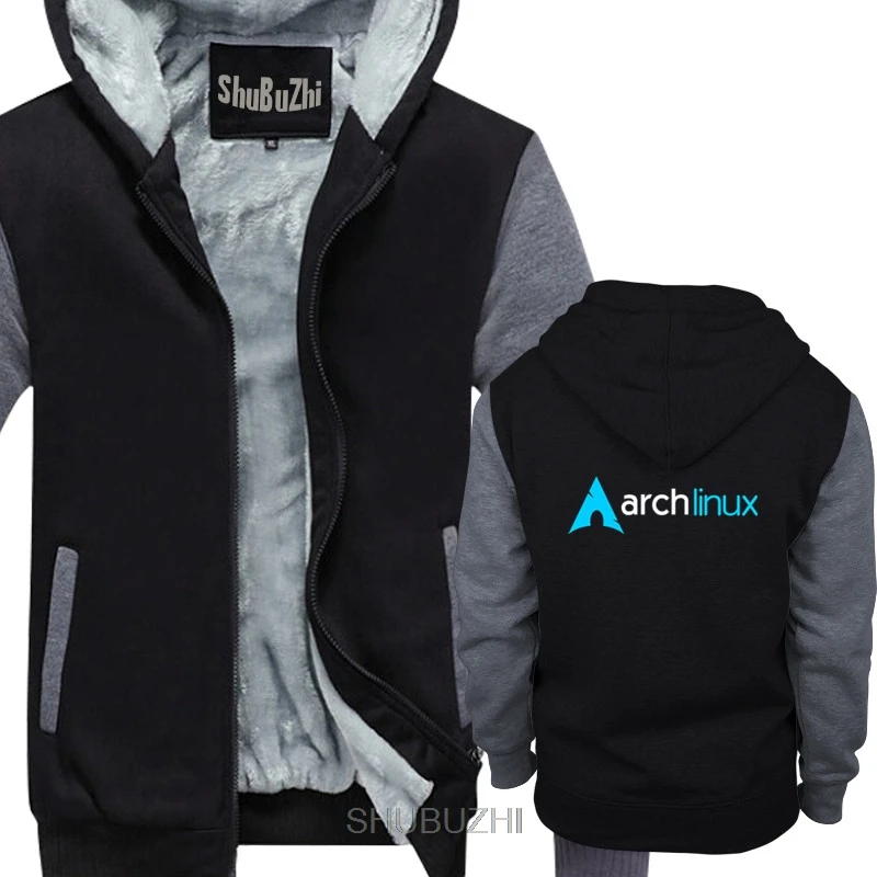 Мужские плотные толстовки с логотипом ARCH LINUX размеры s, m, l, xl, 2XL, 5XL, Повседневная Толстовка,, Мужская одежда, плотные толстовки, одежда sbz6157