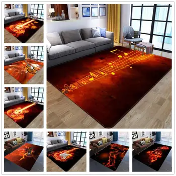 

Cartoon Flame 3D Printed Carpets for Living Room Bedroom Area Rug Kids Play Area Rug Children's Room Decor Carpet Baby Crawl Mat