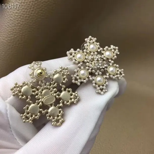 Ретро Красный цветок кристалл круглый кулон кисточкой уха клип aretes de mujer модеран - Окраска металла: pink