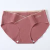 underwear women Mulberry silk antibacterial non-marking cotton large size panties women low waist breathable ladies briefs M-4XL ► Photo 3/6