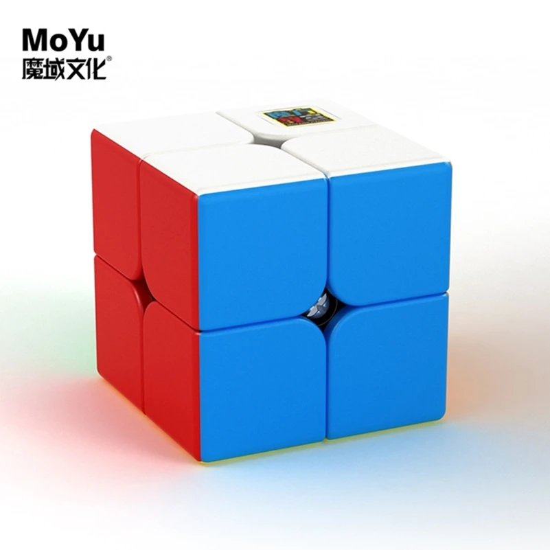 Moyu кубик рубика 2x2 и 3x3 неокуб головоломка магический meilong 3x3x3 рубик скоростной куб