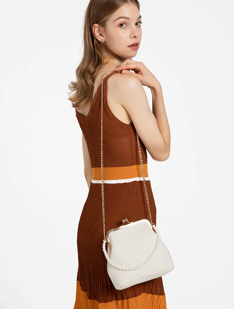 vintage bag bags women beads chain shoulder crossbody bag bags women's handbags (17)