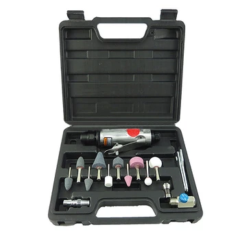 

1/4 Inch Pneumatic Tools Air Grinder Kit Mini Die Pneumatic Grinding Machine With Grinding Polish Stone Sanding Machine Tool