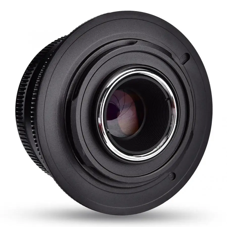35 мм f1.6 ручная фокусировка объектива для Canon EOSM для Fujifilm крепление для M4/3 крепление беззеркальных камер фото объектив аксессуары
