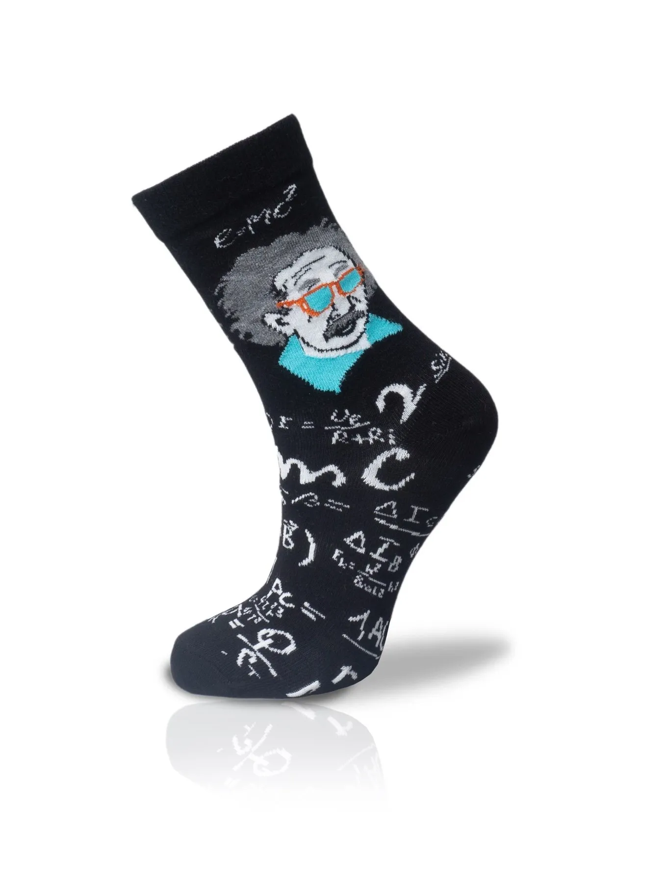 

Einstein Pattern Socket Socks Unisex 36-42
