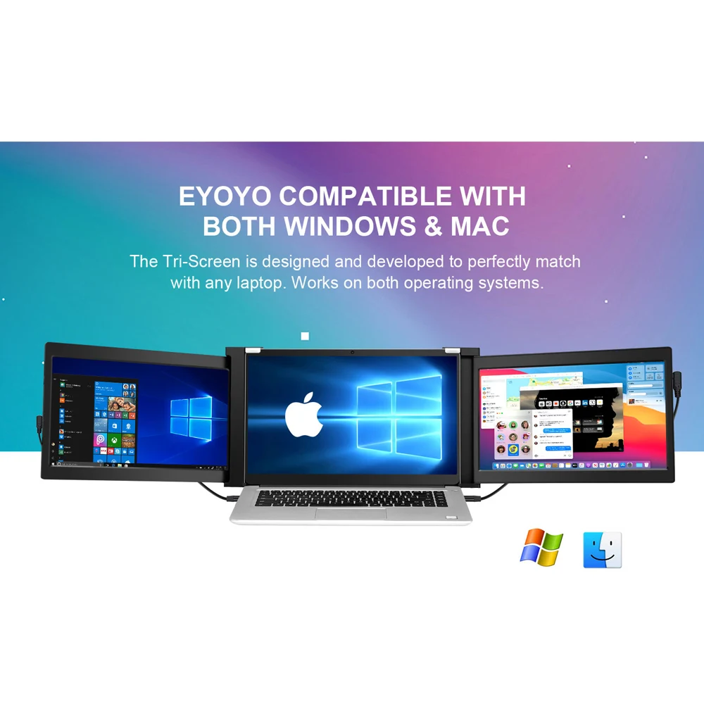 Eyoyo  ޴ IPS , 13.3 ġ 1920x1080 USB-C HDMI ̹ ÷, FHD PS4 Ʈ ȭ, ġ Ʈ PS4 