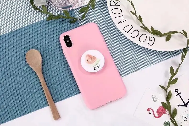 Держатель для фруктов чехол для Apple iPhone 5 5S SE 6 6S 7 8 Plus X XR XS максимальный чехол