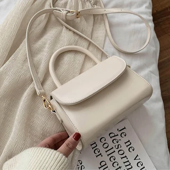 

Crossbody Bags For Women 2020 Small Chain Handbag Small Bag PU Leather Hand Bag Ladies Designer Evening Bags with handle