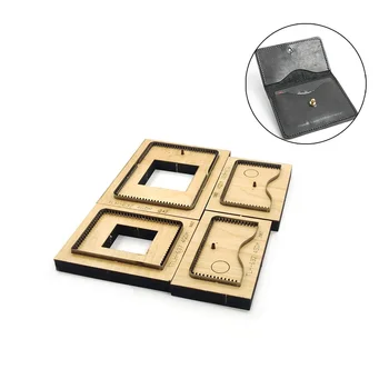 

Cutting Mold Wood Dies Design Craft Die Folding buckle short Wallet card bag decoration scrapbooking