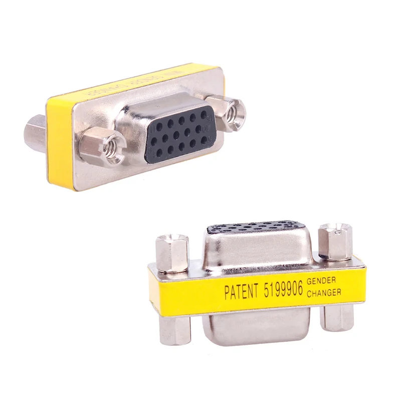 HD15 Pin пол чейнджер 1080P VGA к VGA высокого Премиум HDTV VGA Кабо мужчин/мужчин и женщин/женщин к женскому VGA коннектору