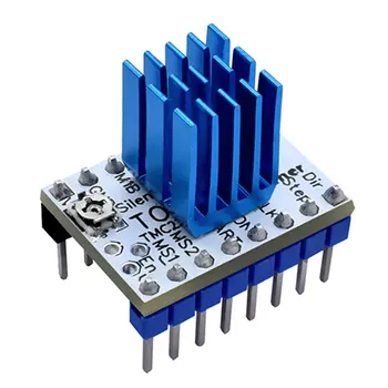 

Driver Module Board 3d Printer Part Mechanical With Heat Sink Ultra Silent Durable Accessories Stepper Motor For TMC2130 V1.1