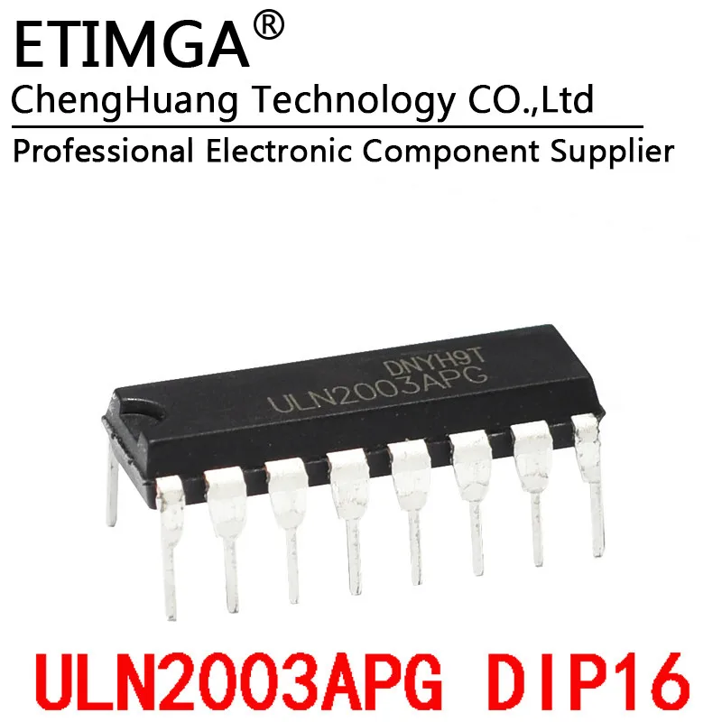 10 шт./лот ULN2003APG ULN2003 DIP16 | Электронные компоненты и принадлежности