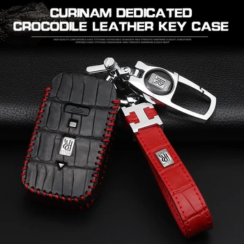 

Dedicated to Rolls Royce Cullinan key cover leather key bag new car standard key set badge leather key cover auto parts