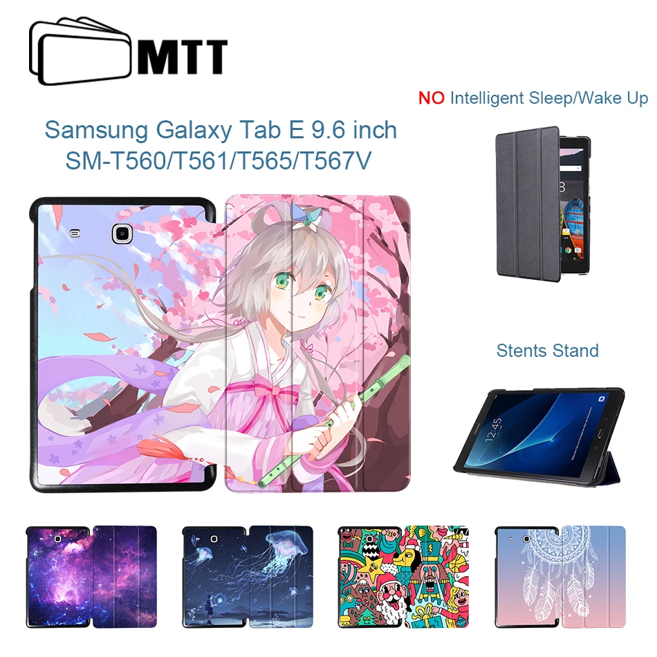 MTT для SM-T560 чехол для samsung Galaxy Tab E 9,6 T560 T561 Флип PU Чехол-подставка для SM-T561 9," дюймовый планшет