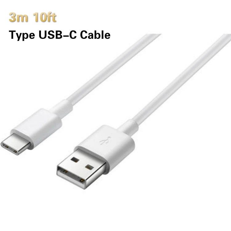 Кабель USB Type C 3 м 10 футов шнур для быстрой зарядки телефона Samsung S9 S8 Note 8 9 Xiaomi Huawei