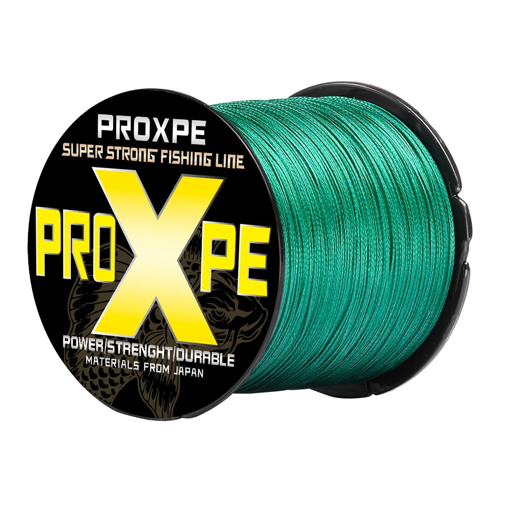 

PROXPE PE Braided Fishing Line 300M 500M 1000M Multifilament 4 Strands Sea Spinning Saltwater Carp Durable softWeave Wire