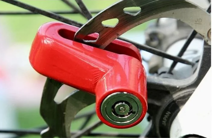 Safety Lock Anti Theft Disk Disc Brake Lock Motorcycle Bicycle Wheel Moped Scooter Disk Rotor Bicycle Lock for Bike Accessories