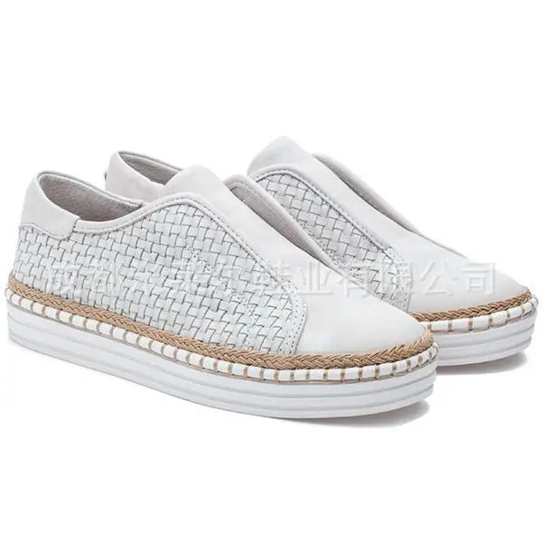 

2019 Summer Women's round-Toe Faux Pu Women's Casual Shoes Sleeve Loafers Low Heel WOMEN'S Shoes