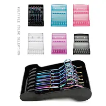 Профессиональные Парикмахерские ножницы держатель стенд анти-скольжения ножницы стойки Организатор l29k