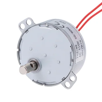 

uxcell 110V 50/60Hz 30RPM CCW AC Synchronous Motor Turntable Gear Box for Microwave